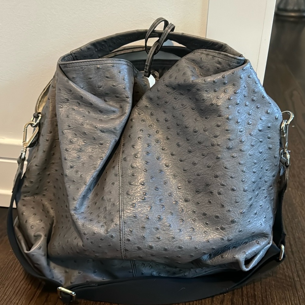 genuine leather- Furla Hand Bag (used twice )